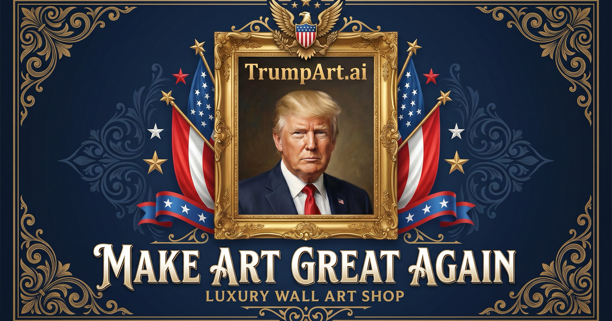 Trump Art AI preview